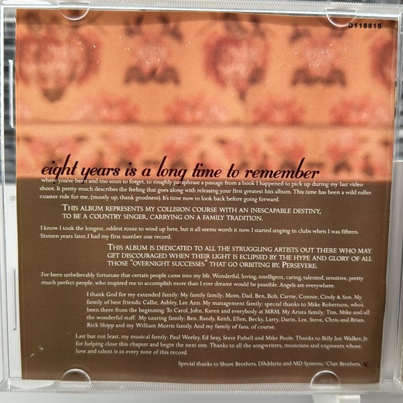 Pam Tillis - Greatest Hits on CD. 1997 - Picture 5 of 5